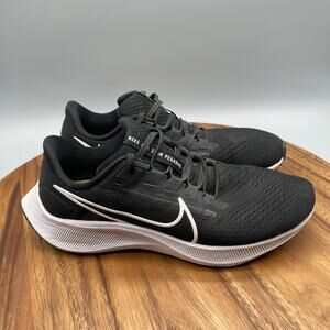 Nike Air Zoom Pegasus 38 Shoes Womens 8 Black Running Comfort Walking Sneakers